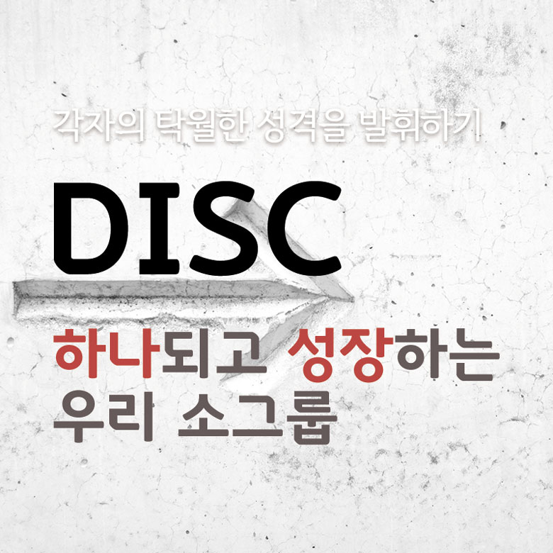 하나되고 성장하는 우리 소그룹; DISC